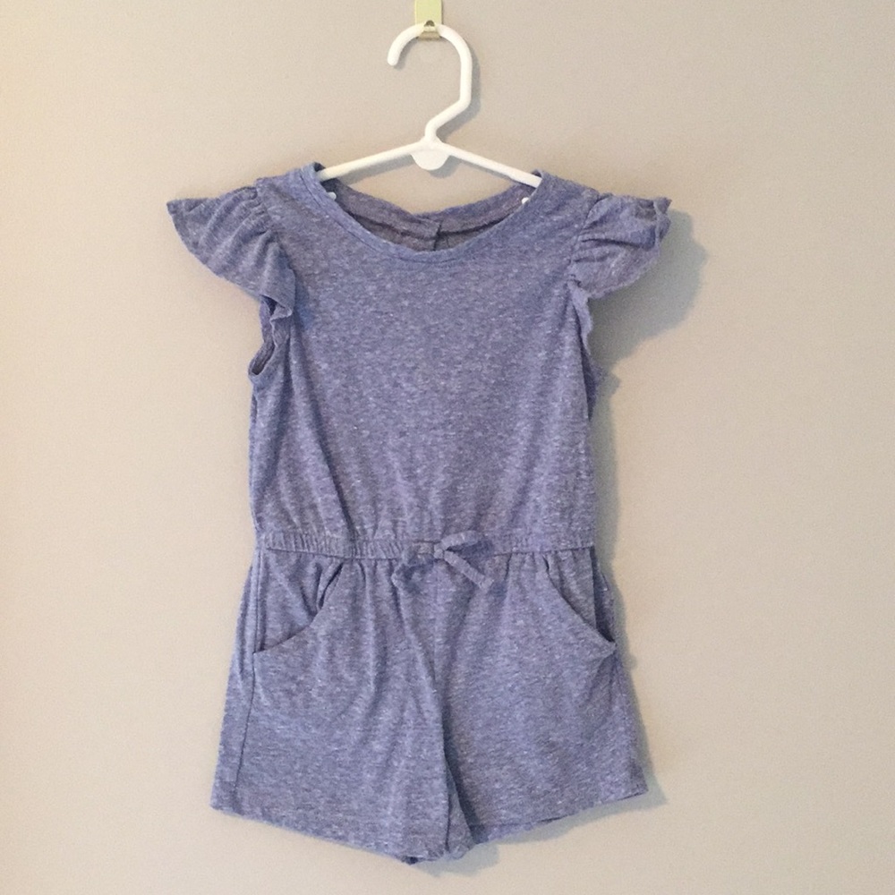 4t Old Navy Heathered Purple Romper